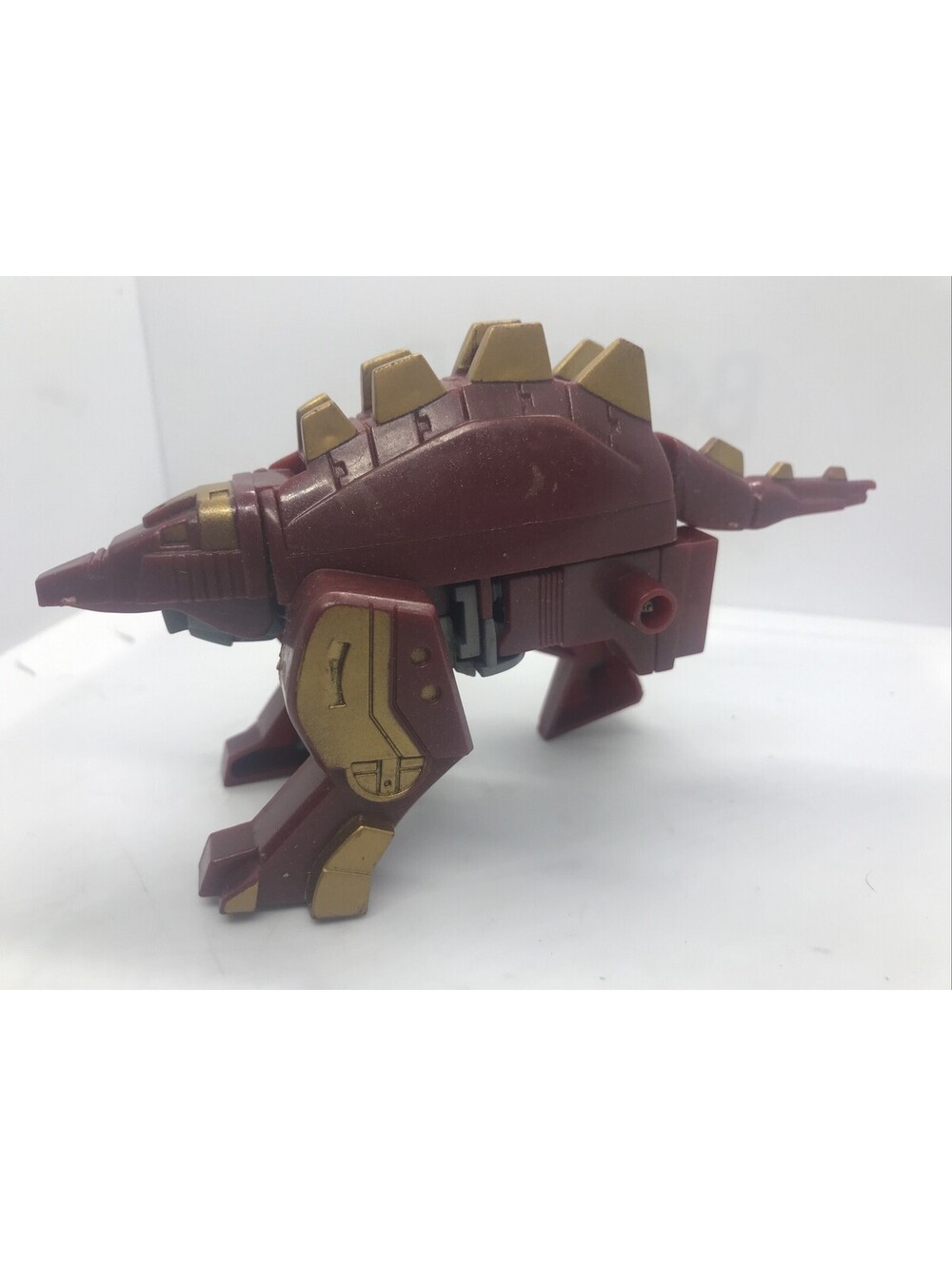 Stego Bot Robo-Dino Dino Squad KO Stegosaurus Tatsumiya Tek Toys Missing Leg